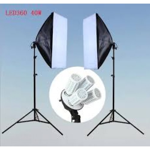 Bộ kit studio 2 đèn 4 bóng LED360